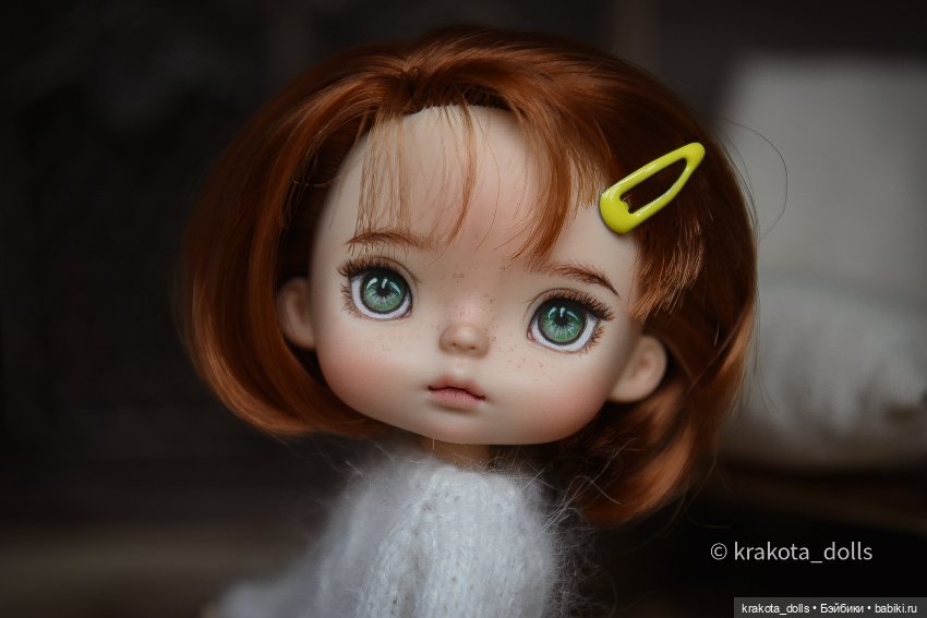 Осенние monst 'очки — ООАК и репейнт кукол (Custom): Barbie (фото 9)