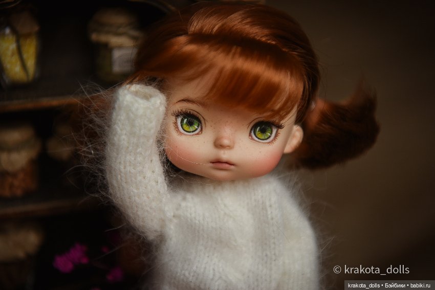 Осенние monst 'очки — ООАК и репейнт кукол (Custom): Barbie