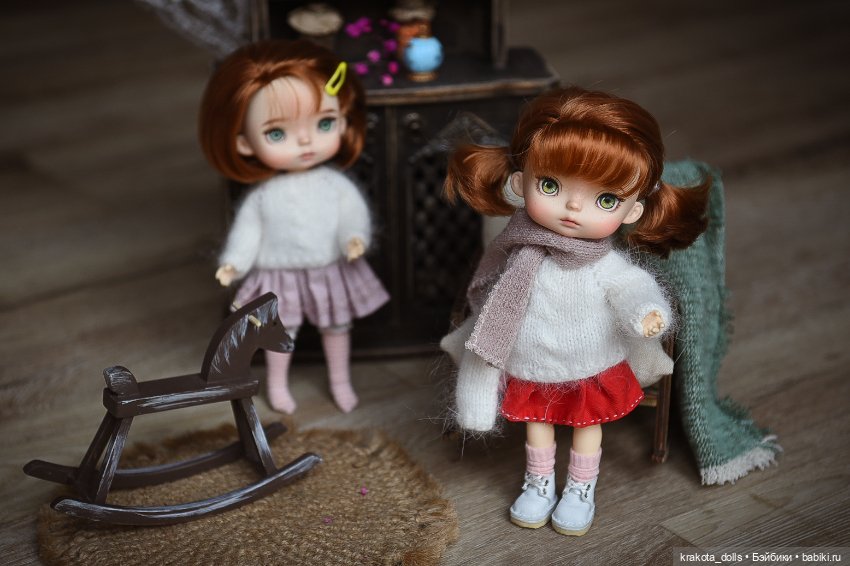 Осенние monst 'очки — ООАК и репейнт кукол (Custom): Barbie