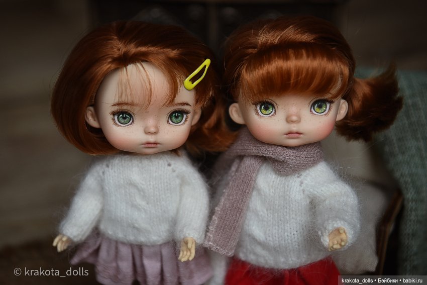 Осенние monst 'очки — ООАК и репейнт кукол (Custom): Barbie (фото 4)