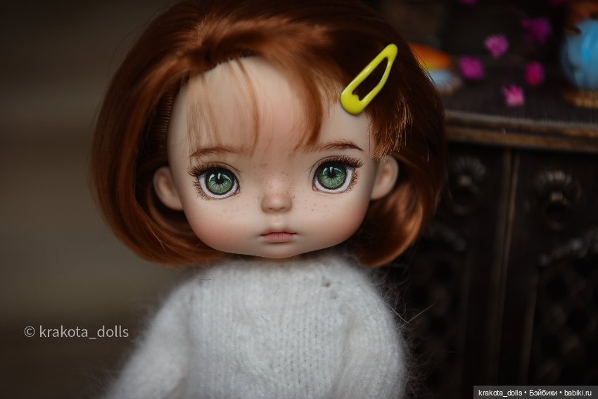 Осенние monst 'очки — ООАК и репейнт кукол (Custom): Barbie (фото 3)