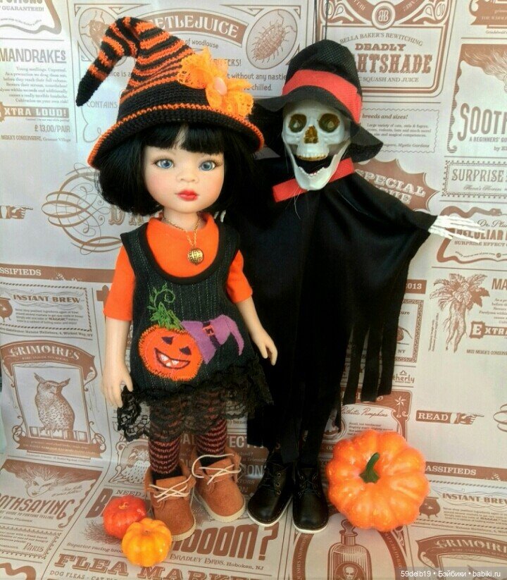 Хеллоуин с паолочками — Куклы Paola Reina (Паола Рейна): новинки (фото 8)