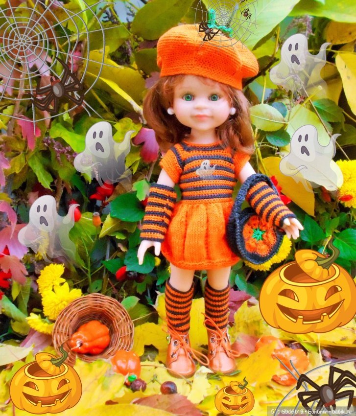 Хеллоуин с паолочками — Куклы Paola Reina (Паола Рейна): новинки