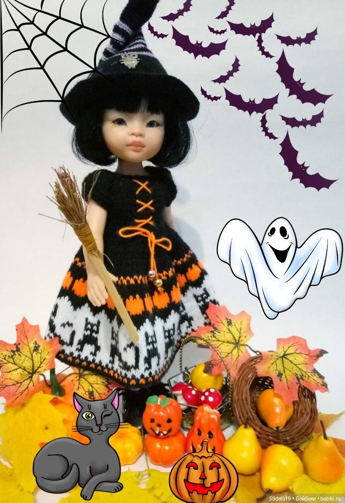 Хеллоуин с паолочками — Куклы Paola Reina (Паола Рейна): новинки