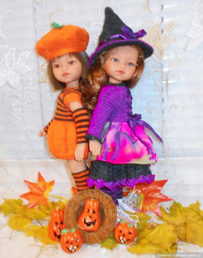Хеллоуин с паолочками — Куклы Paola Reina (Паола Рейна): новинки (фото 2)