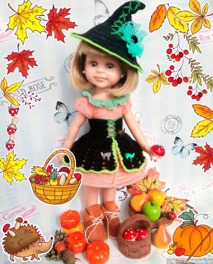 Хеллоуин с паолочками — Куклы Paola Reina (Паола Рейна): новинки