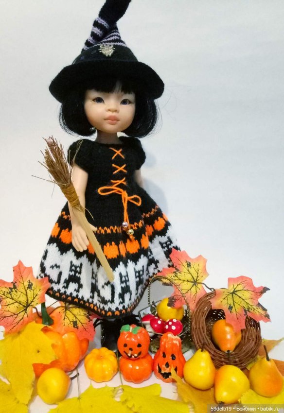 Хеллоуин с паолочками — Куклы Paola Reina (Паола Рейна): новинки (фото 4)