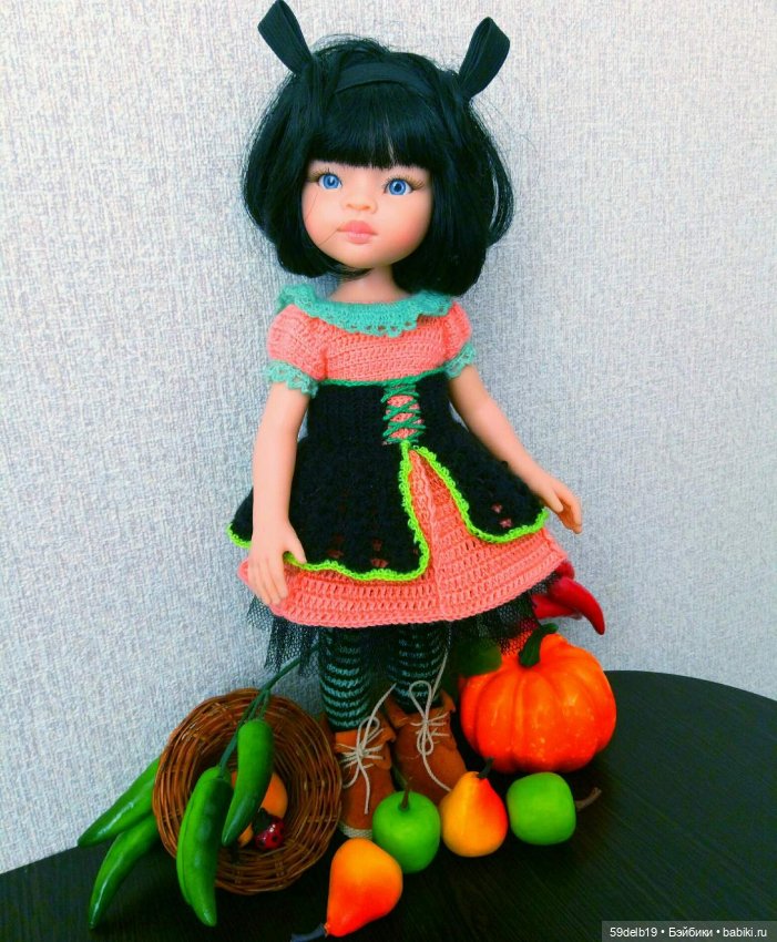 Хеллоуин с паолочками — Куклы Paola Reina (Паола Рейна): новинки (фото 5)