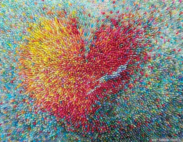 Необычные работы из цветной бумаги от сеульской художницы Илхва Ким (Ilhwa Kim) (фото 5)