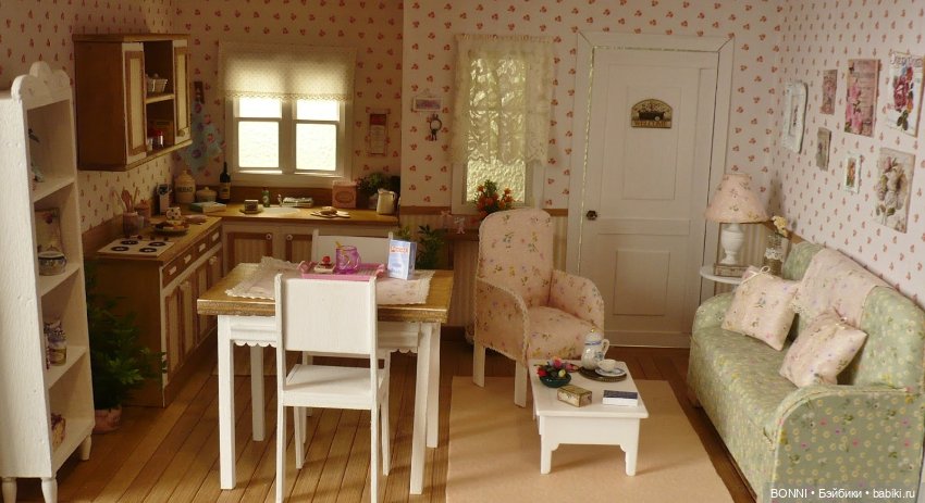 Домик для Блайз диорама 1:6