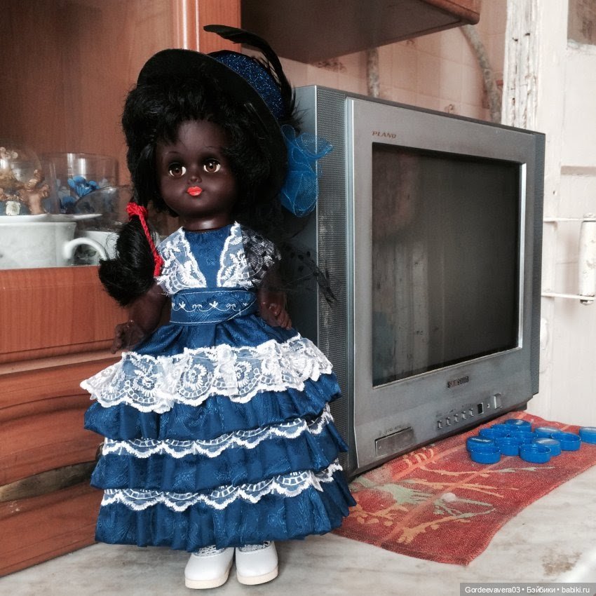 Мулаточка из 60х — Винтажные куклы ГДР (Немки): Бигги (фото 3)