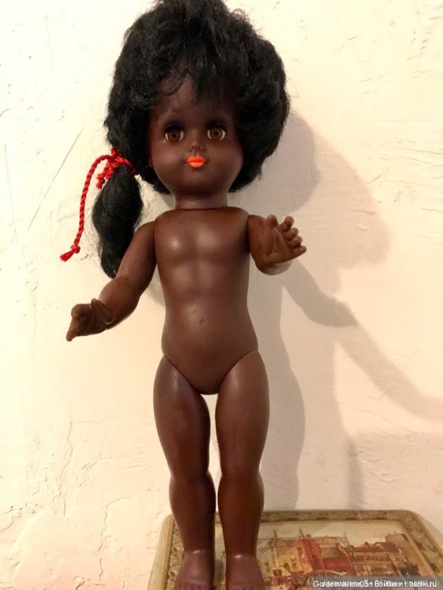 Мулаточка из 60х — Винтажные куклы ГДР (Немки): Бигги (фото 2)