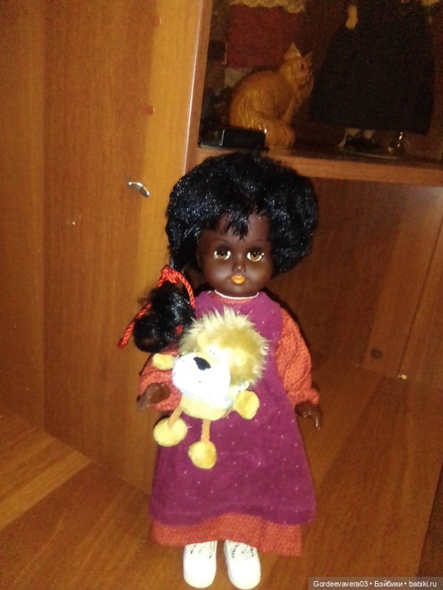 Мулаточка из 60х — Винтажные куклы ГДР (Немки): Бигги (фото 7)