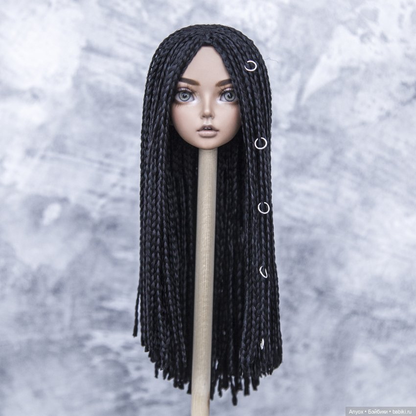 Попробовала сделать парички для Минифи - вроде получилось