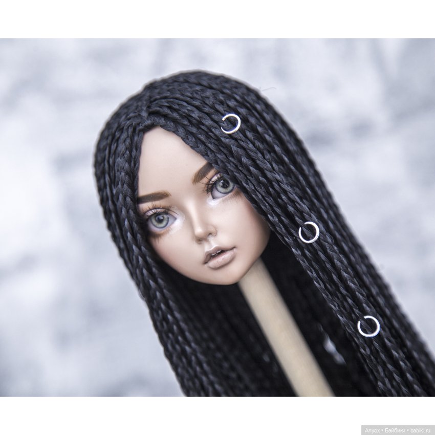 Попробовала сделать парички для Минифи - вроде получилось