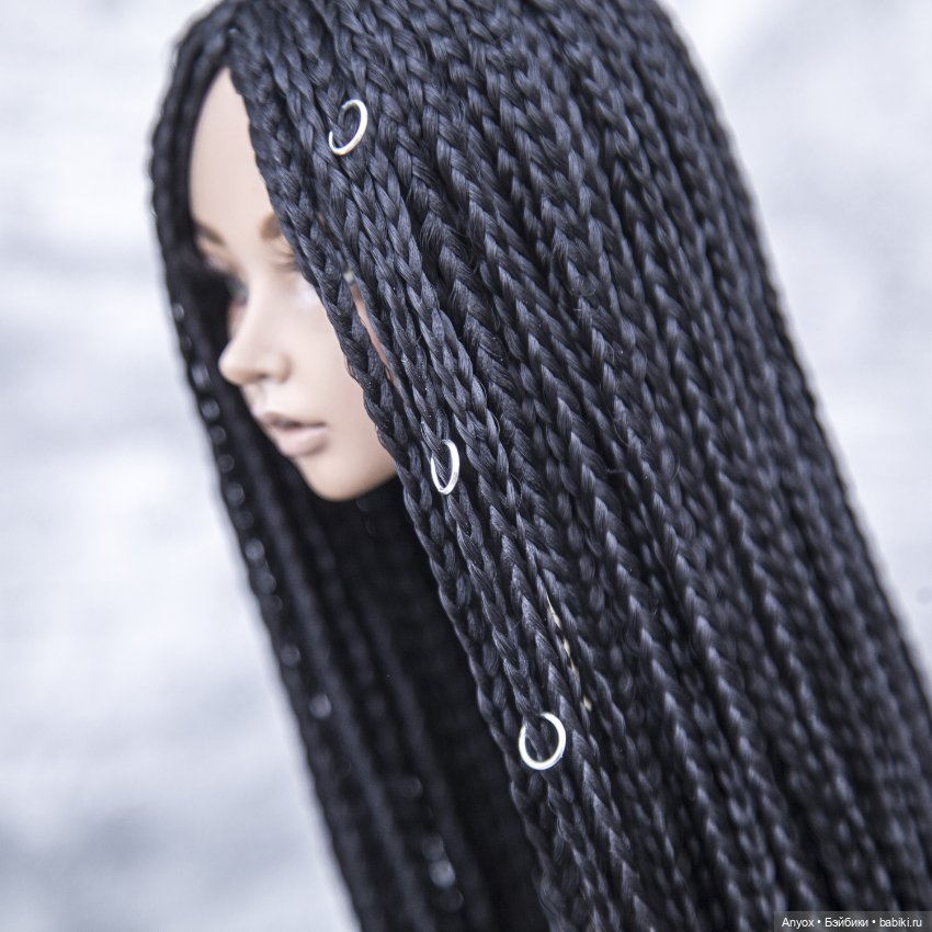 Попробовала сделать парички для Минифи - вроде получилось