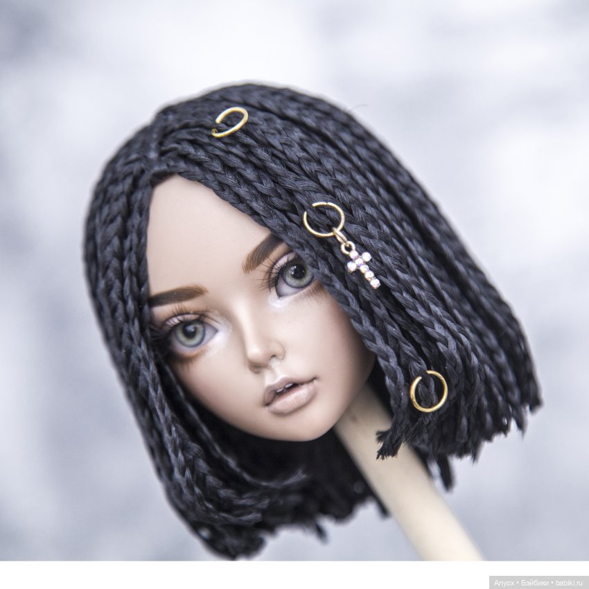 Попробовала сделать парички для Минифи - вроде получилось