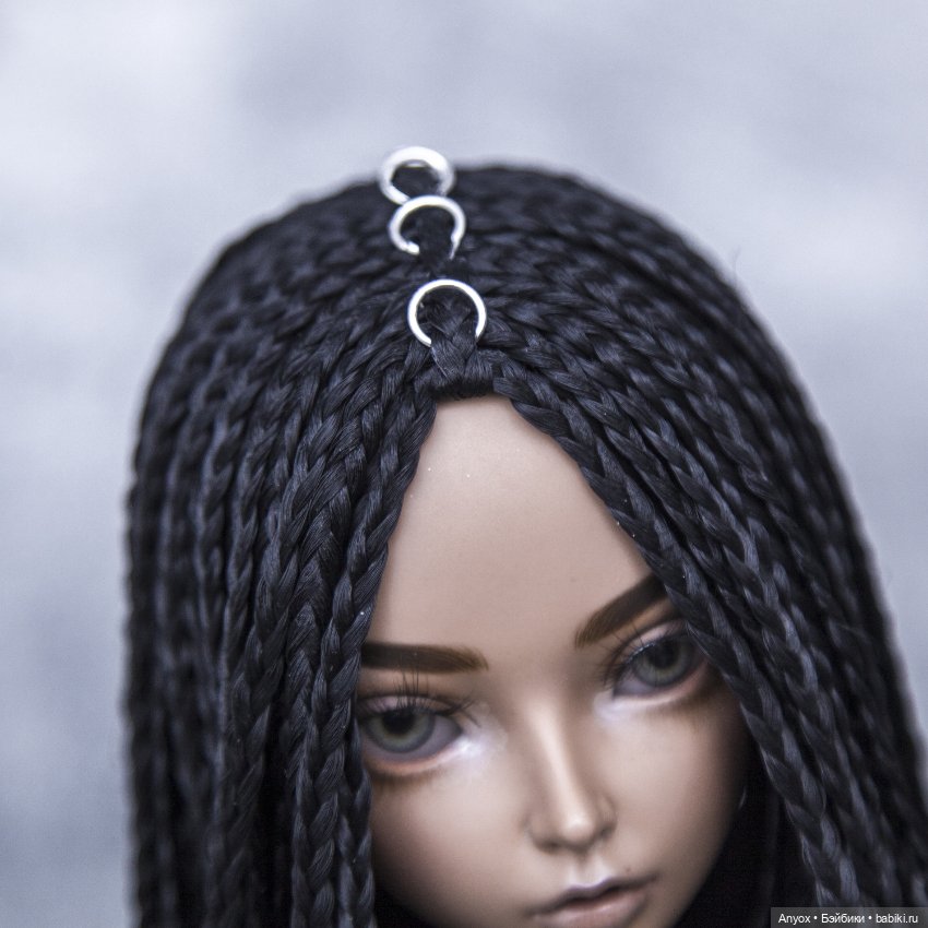 Попробовала сделать парички для Минифи - вроде получилось