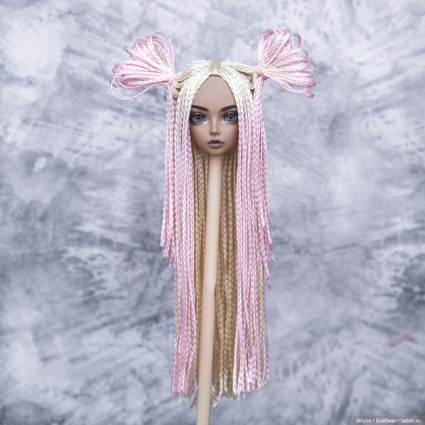 Попробовала сделать парички для Минифи - вроде получилось (фото 2)