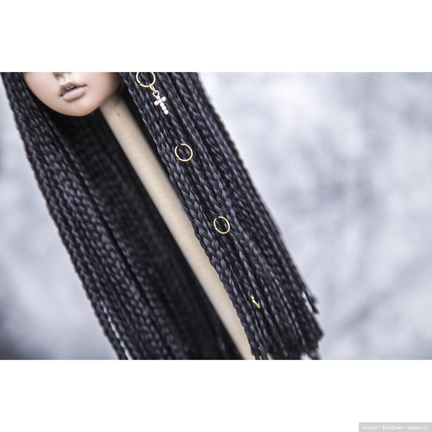 Попробовала сделать парички для Минифи - вроде получилось