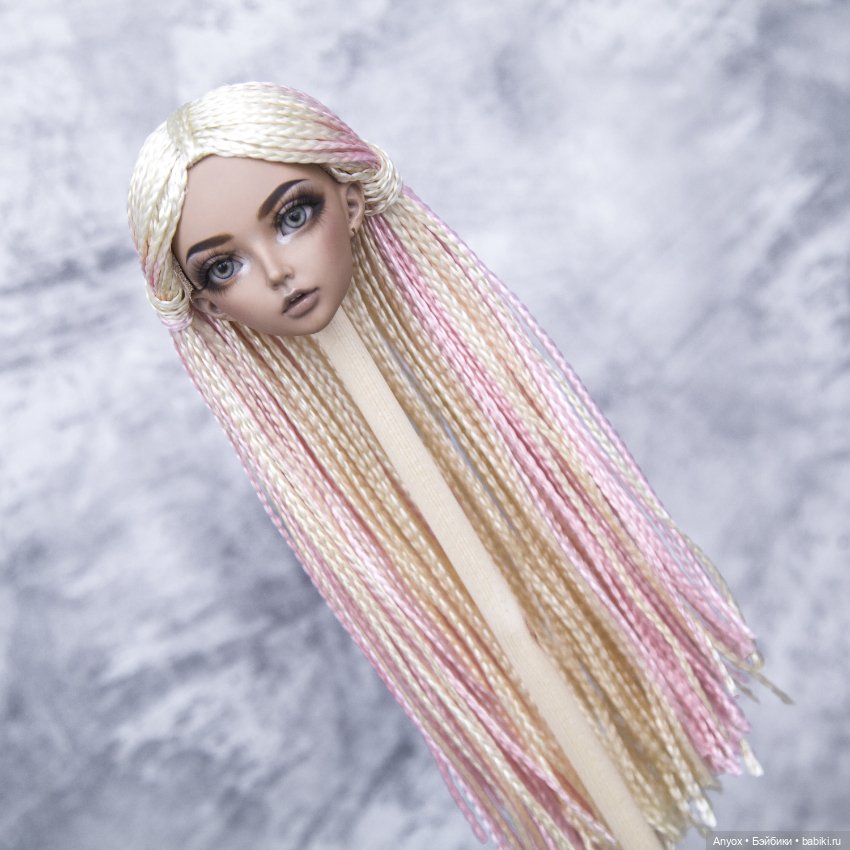 Попробовала сделать парички для Минифи - вроде получилось (фото 9)