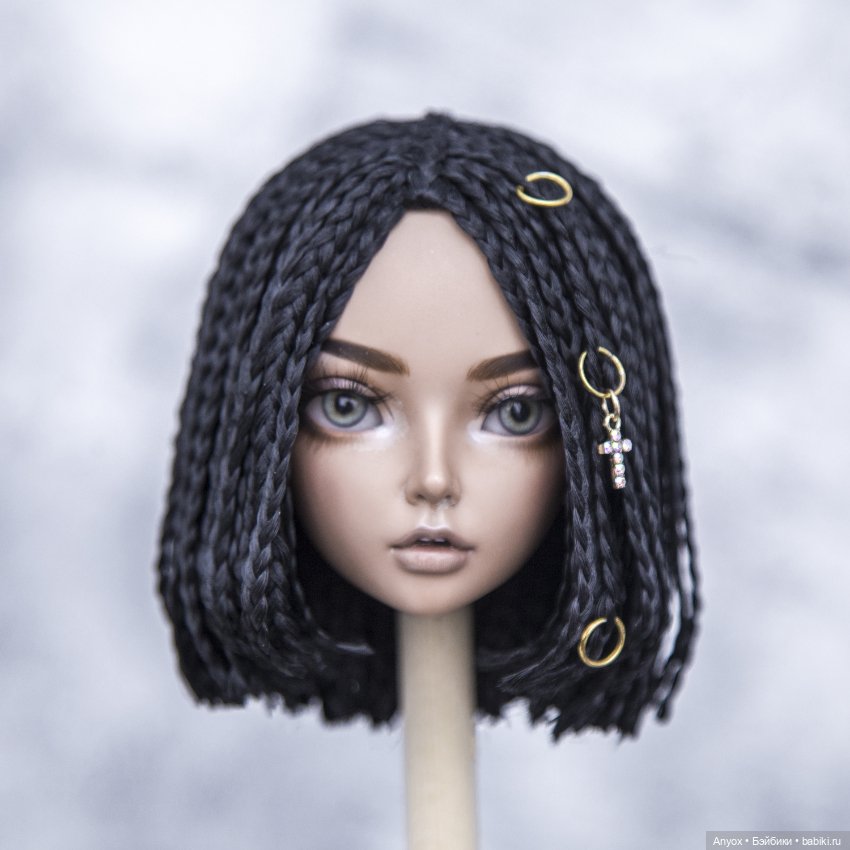 Попробовала сделать парички для Минифи - вроде получилось