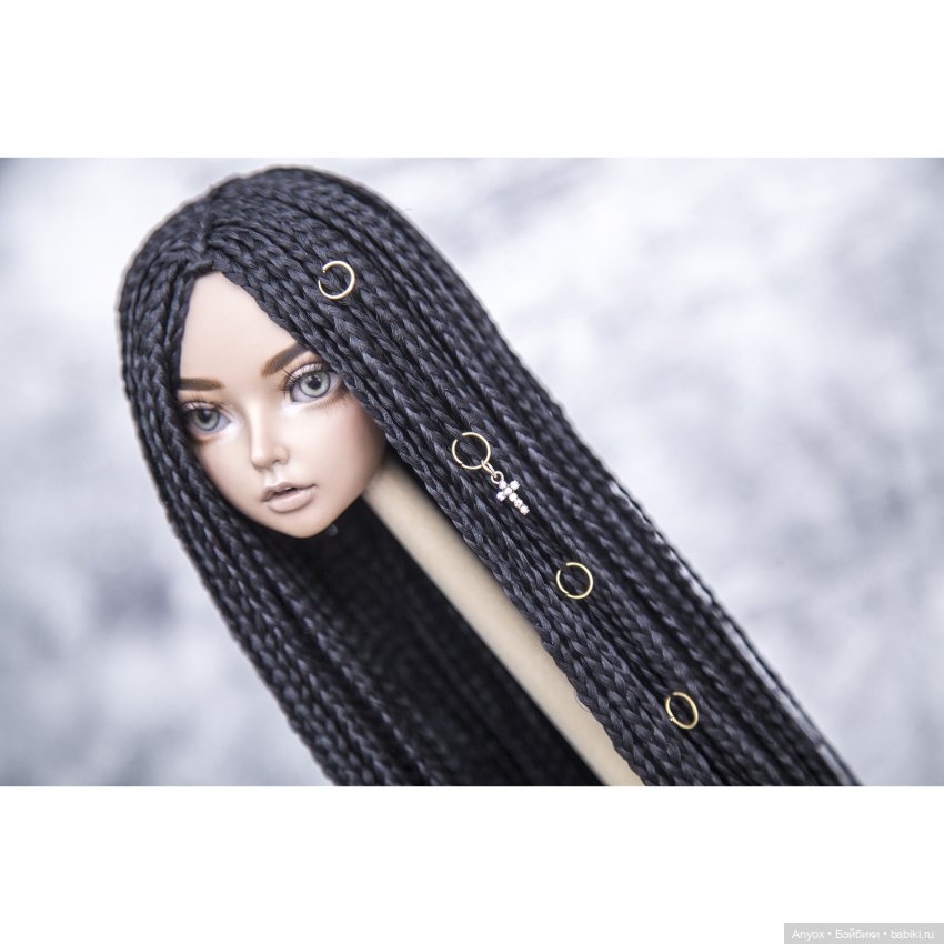 Попробовала сделать парички для Минифи - вроде получилось