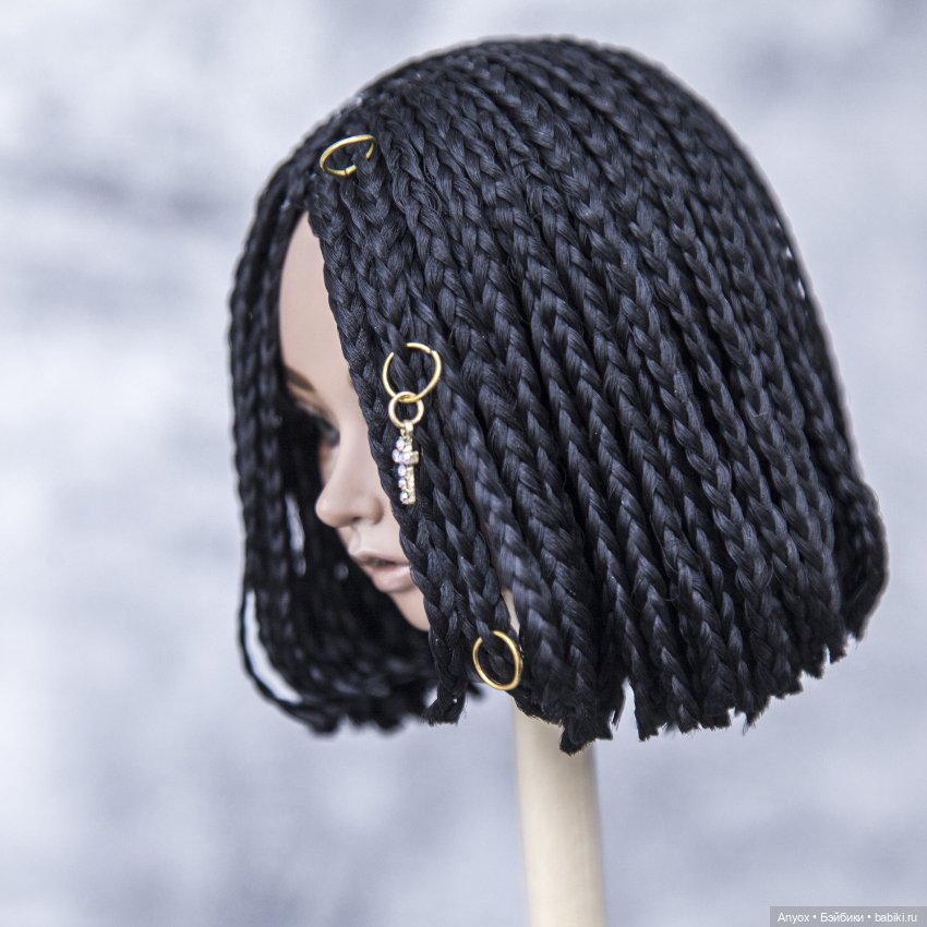 Попробовала сделать парички для Минифи - вроде получилось