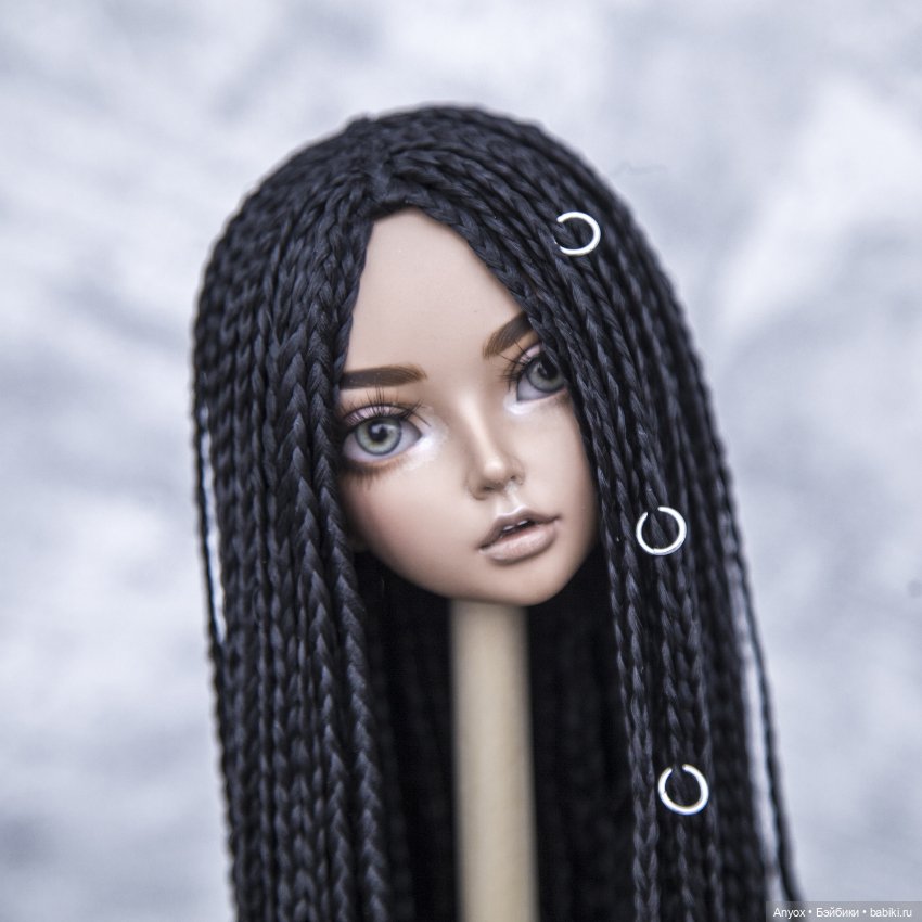 Попробовала сделать парички для Минифи - вроде получилось