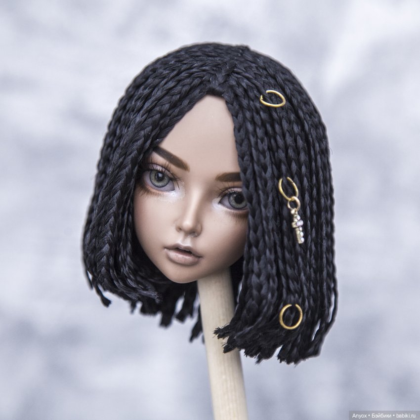 Попробовала сделать парички для Минифи - вроде получилось