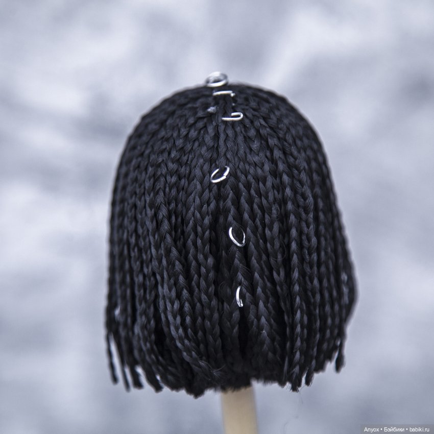 Попробовала сделать парички для Минифи - вроде получилось