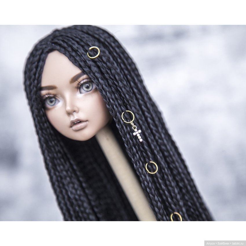 Попробовала сделать парички для Минифи - вроде получилось