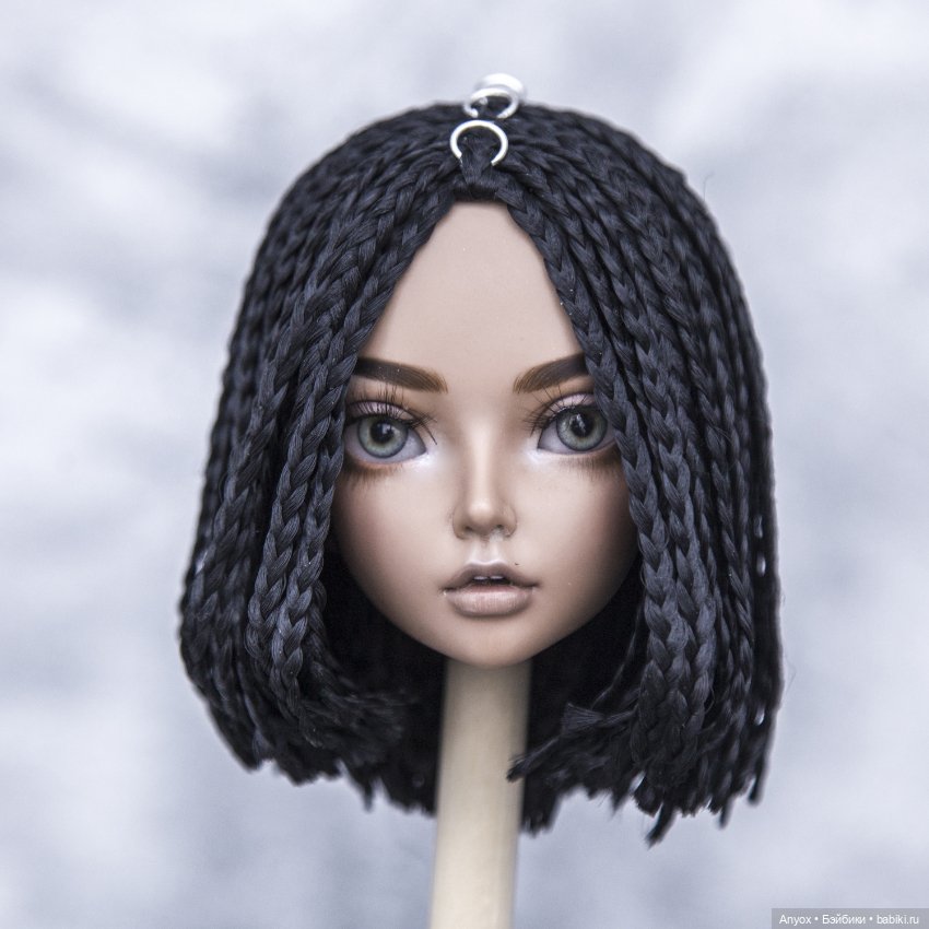 Попробовала сделать парички для Минифи - вроде получилось