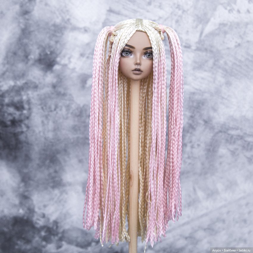 Попробовала сделать парички для Минифи - вроде получилось (фото 3)