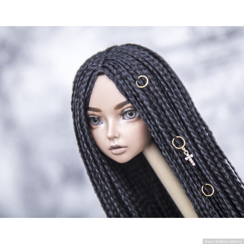 Попробовала сделать парички для Минифи - вроде получилось