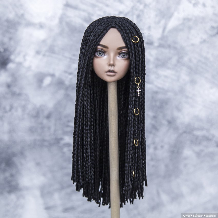 Попробовала сделать парички для Минифи - вроде получилось