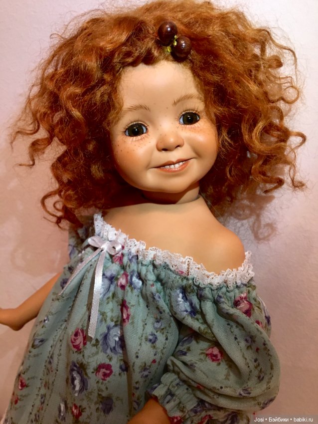 Фарфоровая малышка Lu по молду Kayla от Dianna Effner (фото 2)