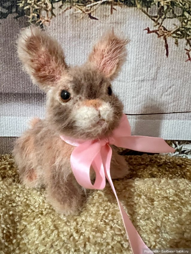 Зайка в ладошку🐰 — Авторские мишки Тедди и друзья: фото (фото 3)