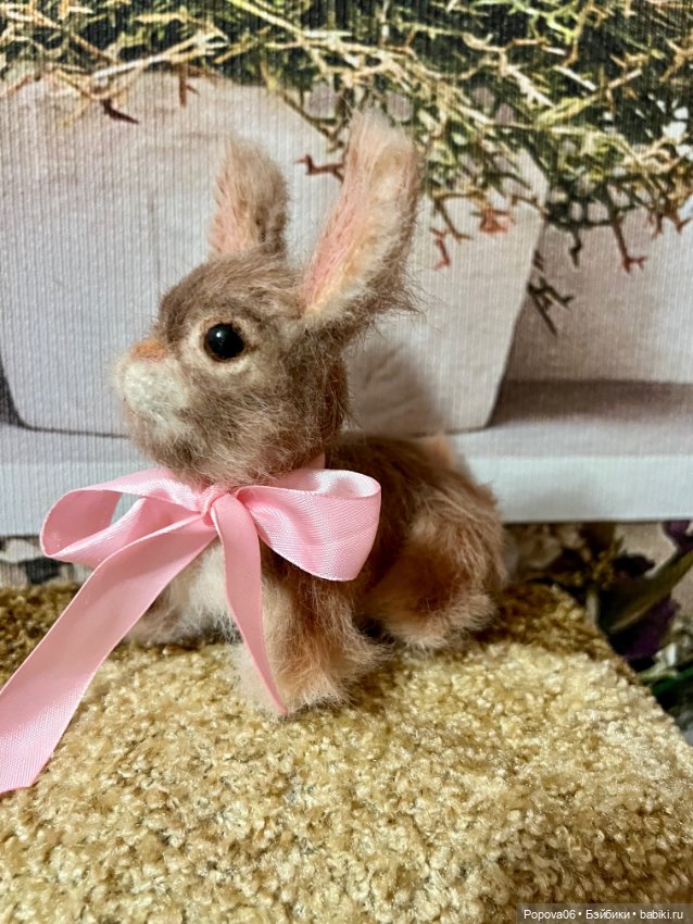 Зайка в ладошку🐰 — Авторские мишки Тедди и друзья: фото (фото 6)