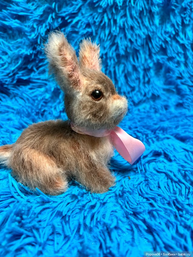 Зайка в ладошку🐰 — Авторские мишки Тедди и друзья: фото