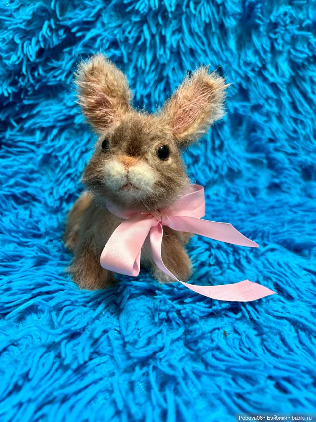 Зайка в ладошку🐰 — Авторские мишки Тедди и друзья: фото (фото 10)