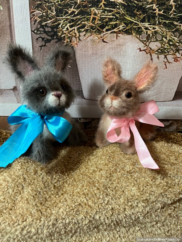 Зайка в ладошку🐰 — Авторские мишки Тедди и друзья: фото (фото 7)