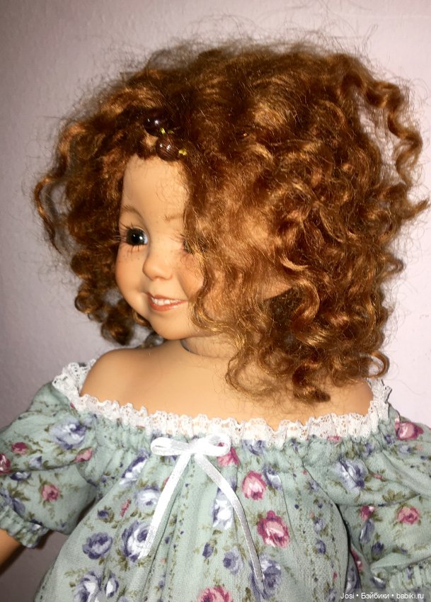 Фарфоровая малышка Lu по молду Kayla от Dianna Effner (фото 3)