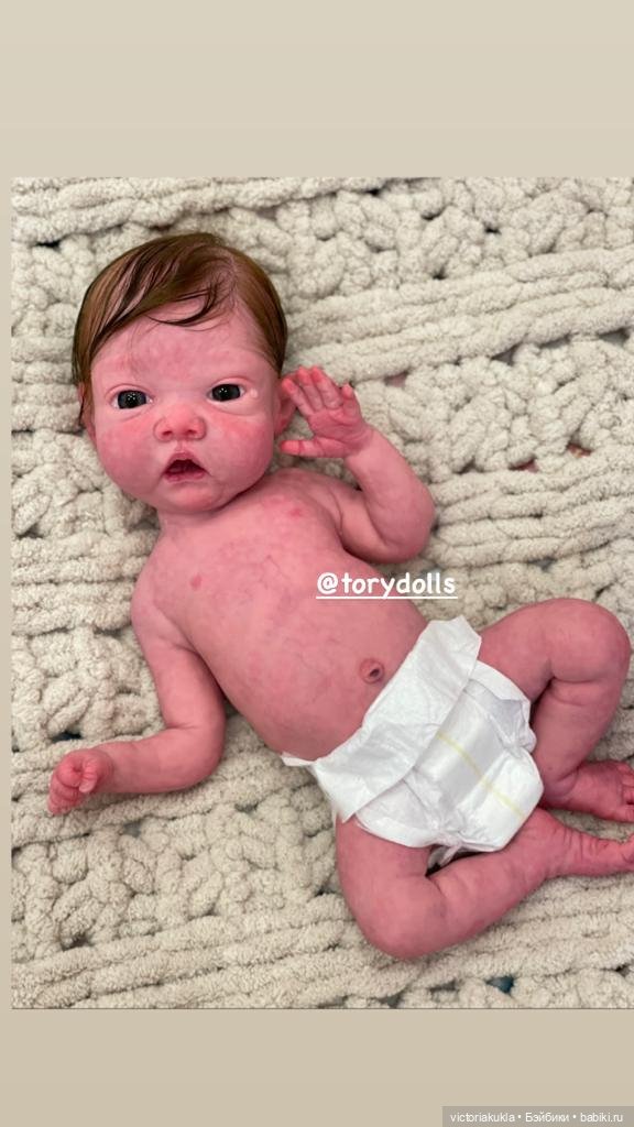 Куклы из силикона лимитированного тиража "Lucas & Lulu" 40 сm torydolls (фото 8)