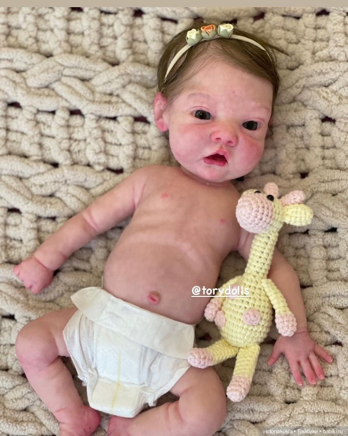 Куклы из силикона лимитированного тиража "Lucas & Lulu" 40 сm torydolls (фото 6)