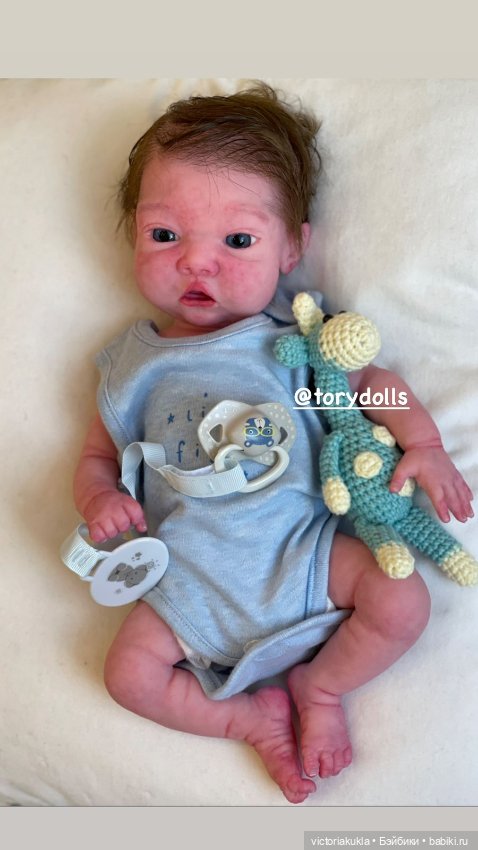 Куклы из силикона лимитированного тиража "Lucas & Lulu" 40 сm torydolls