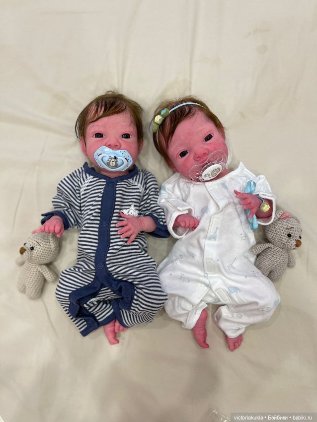 Куклы из силикона лимитированного тиража "Lucas & Lulu" 40 сm torydolls (фото 2)