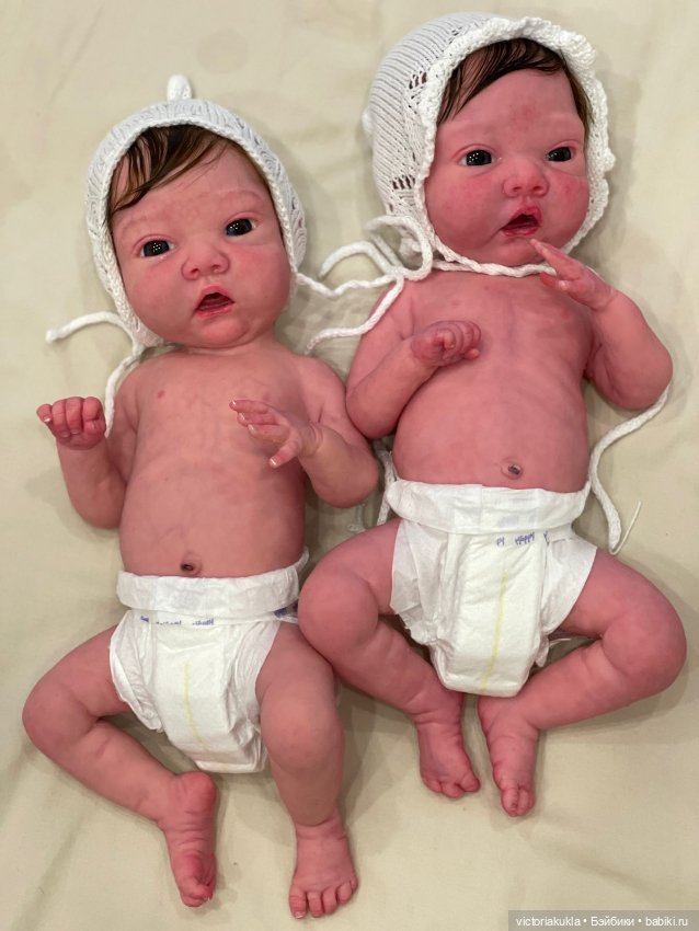 Куклы из силикона лимитированного тиража "Lucas & Lulu" 40 сm torydolls (фото 3)