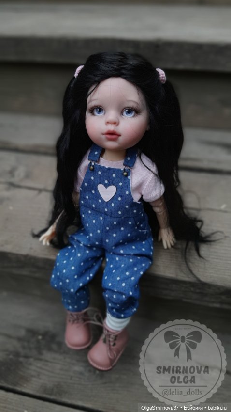 Куколка ООАК Паола Рейна — ООАК Paola Reina (Паола Рейна) и испанских кукол: перерисовка (фото 3)