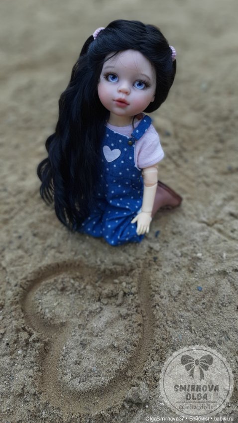 Куколка ООАК Паола Рейна — ООАК Paola Reina (Паола Рейна) и испанских кукол: перерисовка